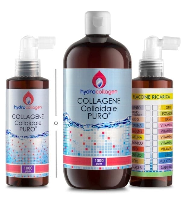 COLLAGENE 500+ricarica +150 colloidali puri