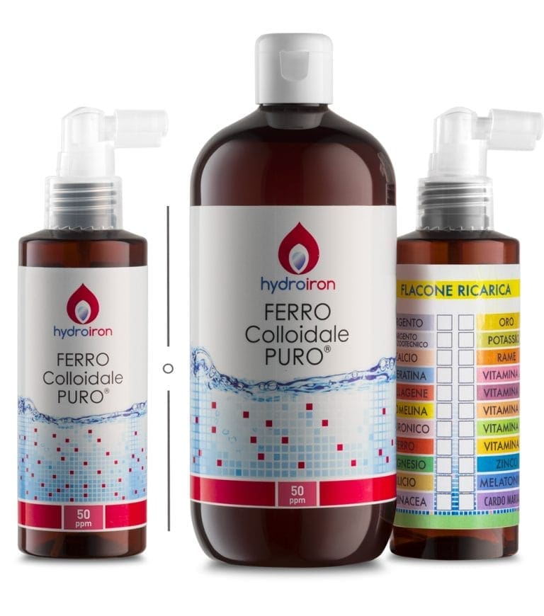 FERRO 500+ricarica +150 colloidale puro