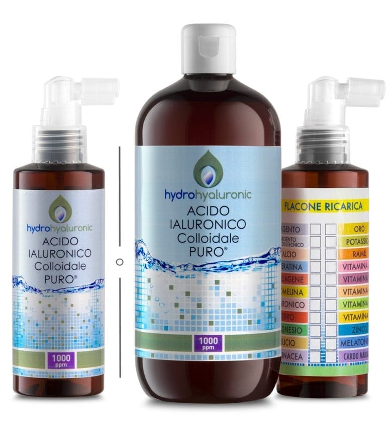 IALURONICO 500+ricarica +150 colloidali puri