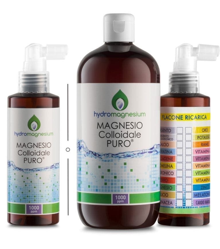 MAGNIESIO 500+ricarica +150 colloidali puri