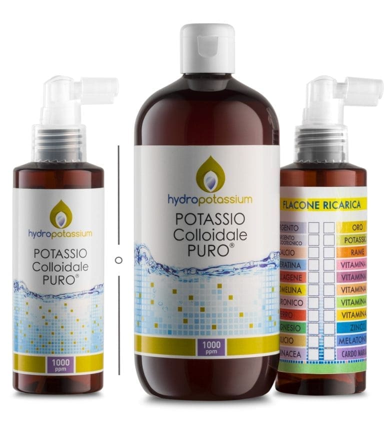POTASSIO 500+ricarica +150 colloidali puri