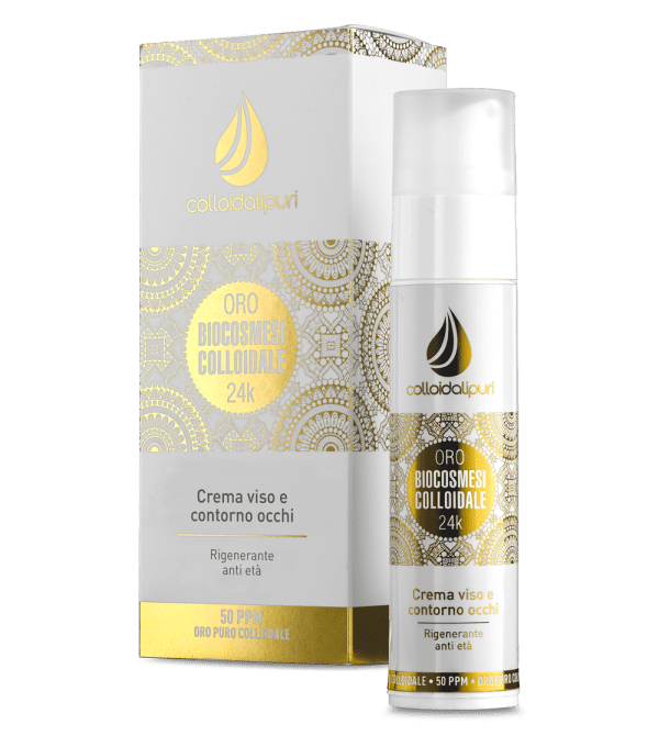 Crema Viso e Contorno Occhi Biocosmesi Colloidale