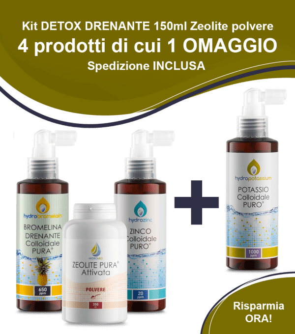 Kit DETOX DRENANTE 150ml polvere