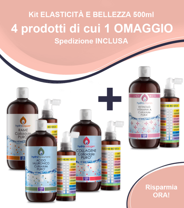 Kit ELASTICITÀ E BELLEZZA 500ml