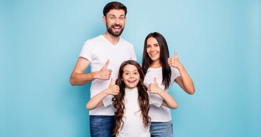 famiglia felice